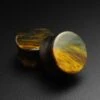 Blue Tiger's Eye Double Flare Plug -Stretch It Body Jewellery Blue Tiger s eye double flare plug 5fb0f572 c3e2 4c00 965a 5a783f9fcd41