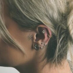 Coiled Spring Brass Seamless Nose Ring -Stretch It Body Jewellery DSC01400 WEB