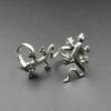 Gecko 925 Silver Ear Cuff -Stretch It Body Jewellery Gecko Lizard Ear Cuff