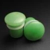 Green Aventurine Single Flare Convex Stone Plug
