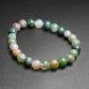 Indian Agate Bead Stone Stretch Bracelet -Stretch It Body Jewellery Indian Agate Bracelet