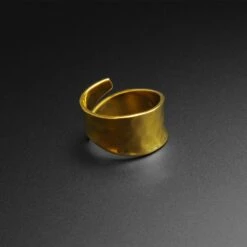 Hammered Brass Ring