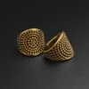 Multi Dots Brass Ring