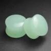 Matcha Green Glass Double Flare Convex Plug