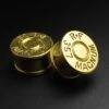 Brass Magnum Bullet Double Flare Plug -Stretch It Body Jewellery PLG BRS 0007