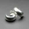 Plain 925 Silver Ear Cuff 1 Plain 925 Silver Ear Cuff -Stretch It Body Jewellery Plain Brushed Silver Cuff
