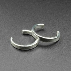 Thin Plain 925 Silver Ear Cuff