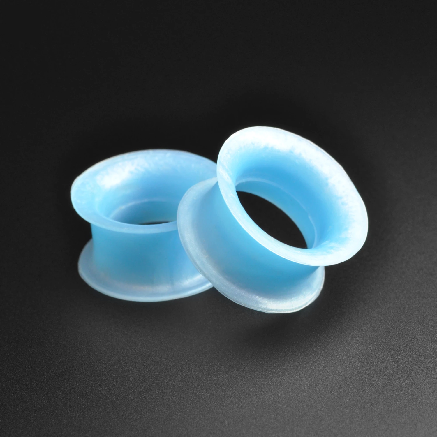 Pearl Silicone Double Flare Tunnel Bundle 4 Pearl Silicone Double Flare Tunnel Bundle - Image 2