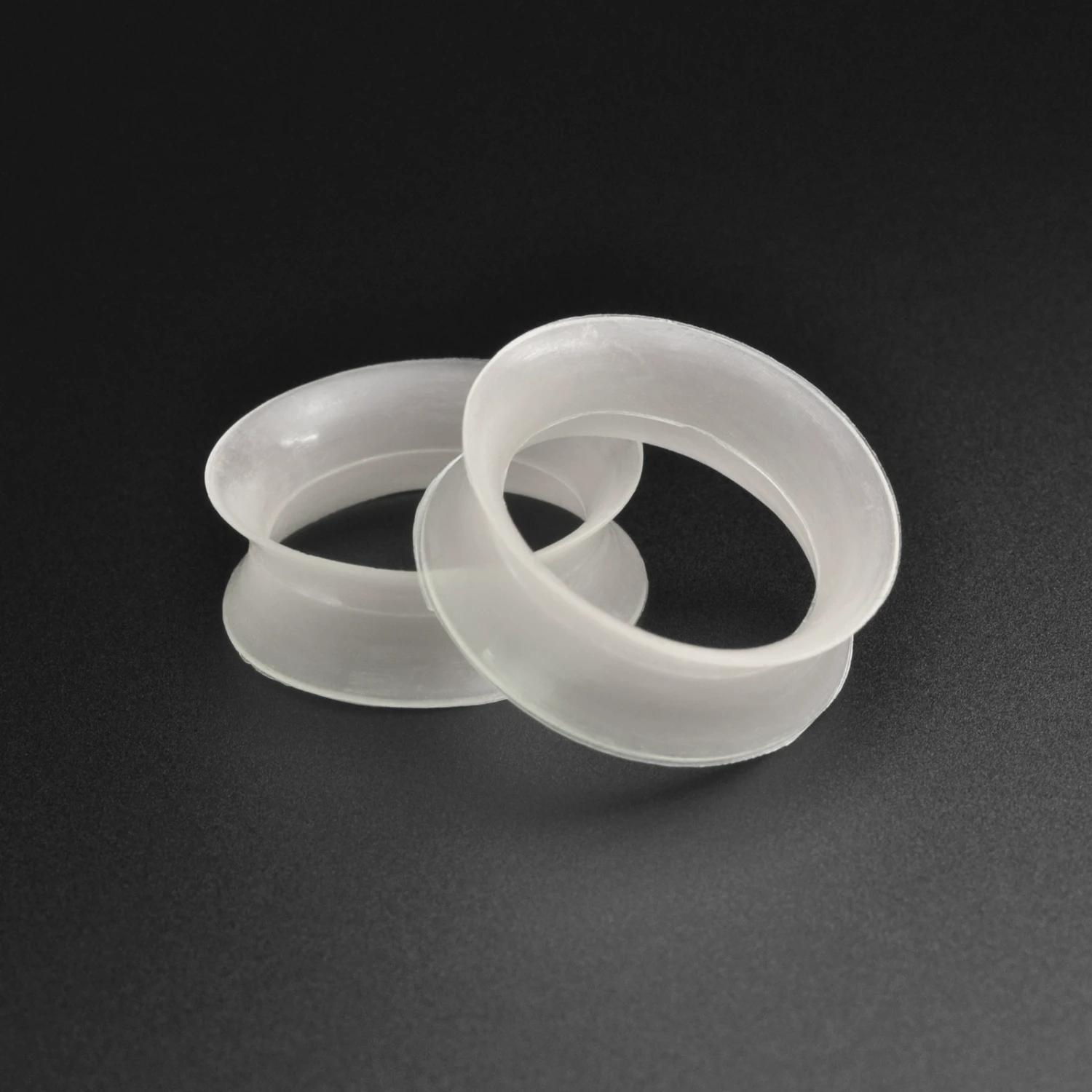 Monochrome Silicone Double Flare Tunnel Bundle 6 Monochrome Silicone Double Flare Tunnel Bundle - Image 4