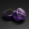 Amethyst Double Flare Stone Plug -Stretch It Body Jewellery amethyst double flare stone plug