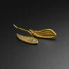 Angel Wing Brass Ear Climber -Stretch It Body Jewellery angel wing brass ear climber