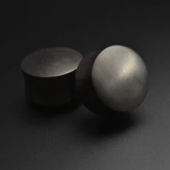 Areng Wood Double Flare Convex Plug