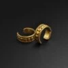Beads & Dots Brass Ear Cuff 2 Beads & Dots Brass Ear Cuff -Stretch It Body Jewellery beads dots brass ear cuff