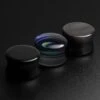 Black Glass Double Flare Plug Bundle -Stretch It Body Jewellery black glass double flare plug bundle