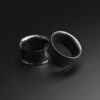 Black PVD Double Flare Tunnel 1 Black PVD Double Flare Tunnel -Stretch It Body Jewellery black pvd double flare tunnel