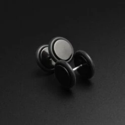 Black PVD Fake Gauge Plug