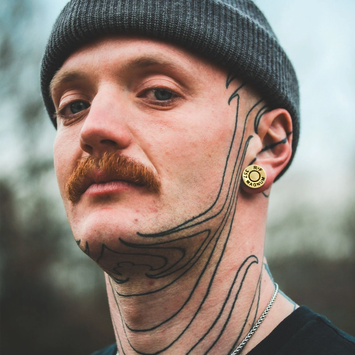 Brass Magnum Bullet Double Flare Plug 4 Brass Magnum Bullet Double Flare Plug - Image 2