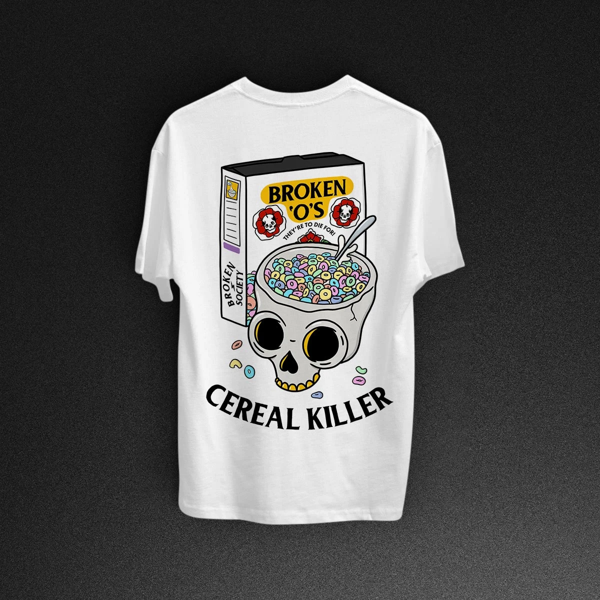 Cereal Killer T-Shirt - White 3 Cereal Killer T-Shirt - White