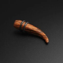 Coconut Wood Curved Taper