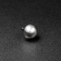 Domed Disc Titanium Threadless Top