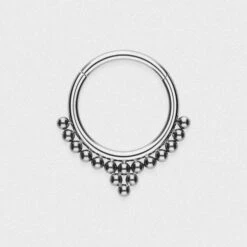 Dot Drop Titanium Septum Clicker