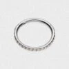 Edged Fire & Snow Synth Opal Titanium Hinged Segment Ring -Stretch It Body Jewellery edged fire snow synth opal titanium hinged segment ring 1 web grey