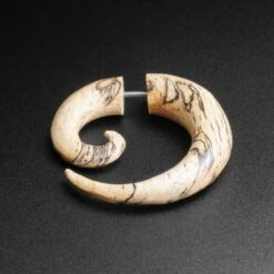 Tamarind Wood Fake Gauge Spiral