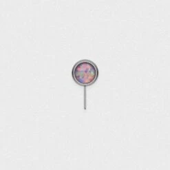 Flash Lavender Front Facing Synth Opal Titanium Threadless Top