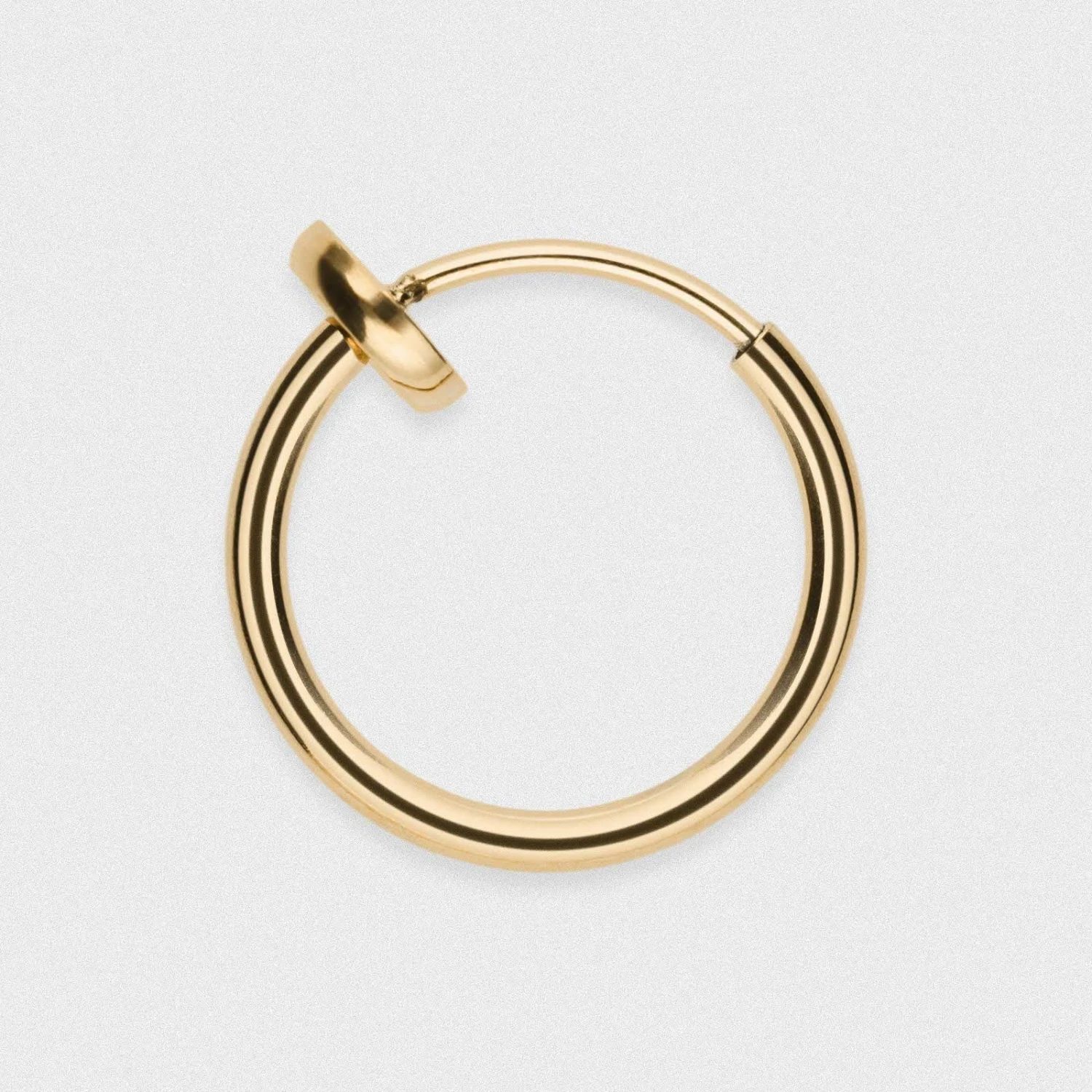Gold PVD Fake Nose Ring 3 Gold PVD Fake Nose Ring