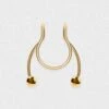 Gold PVD Fake Septum Ring