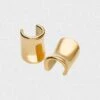 Gold PVD Lobe Cuff