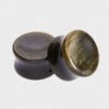 Golden Obsidian Double Flare Concave Stone Plug 1 Golden Obsidian Double Flare Concave Stone Plug -Stretch It Body Jewellery golden obsidian double flare concave stone plug web