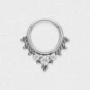 Jewelled Trinity Dot Titanium Septum Clicker Ring 2 Jewelled Trinity Dot Titanium Septum Clicker Ring -Stretch It Body Jewellery jewelled trinity dot titanium septum clicker 1 web grey