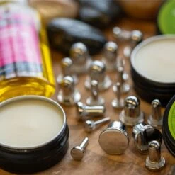 LobeLove™ Premium Ear Stretching Balm -Stretch It Body Jewellery lobelove premium ear stretching balm lifestyle shot two