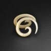Mother Of Pearl Spiral -Stretch It Body Jewellery mother of pearl spiral