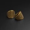 Multi Dots Brass Ear Cuff