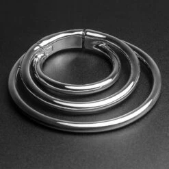 Multi Hoop Steel Plated Brass Magnetic Ear Weight