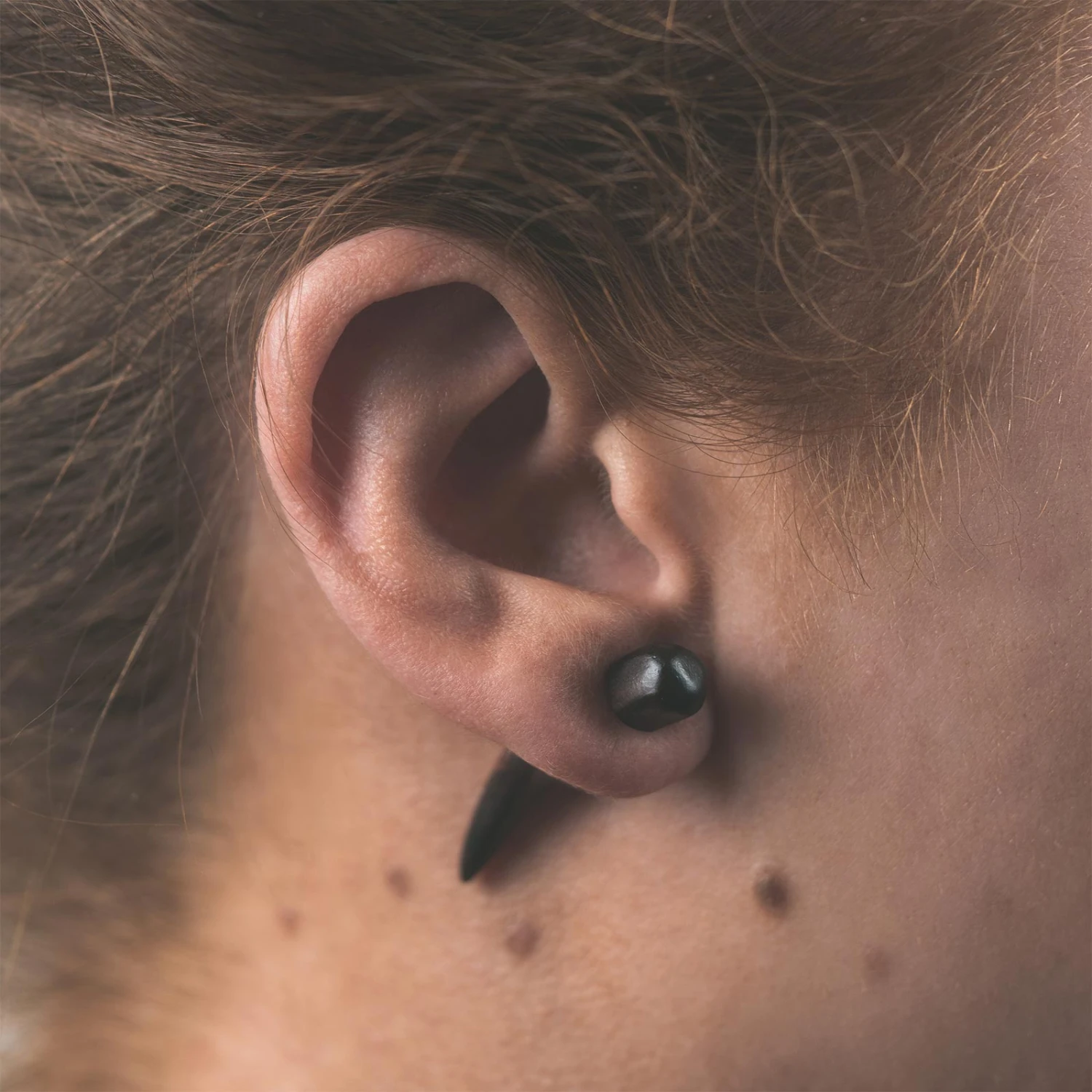 Narra Wood Fake Gauge Curved Taper 4 Narra Wood Fake Gauge Curved Taper - Image 2