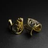 Om Mani Brass Ear Cuff -Stretch It Body Jewellery om mani brass cuff