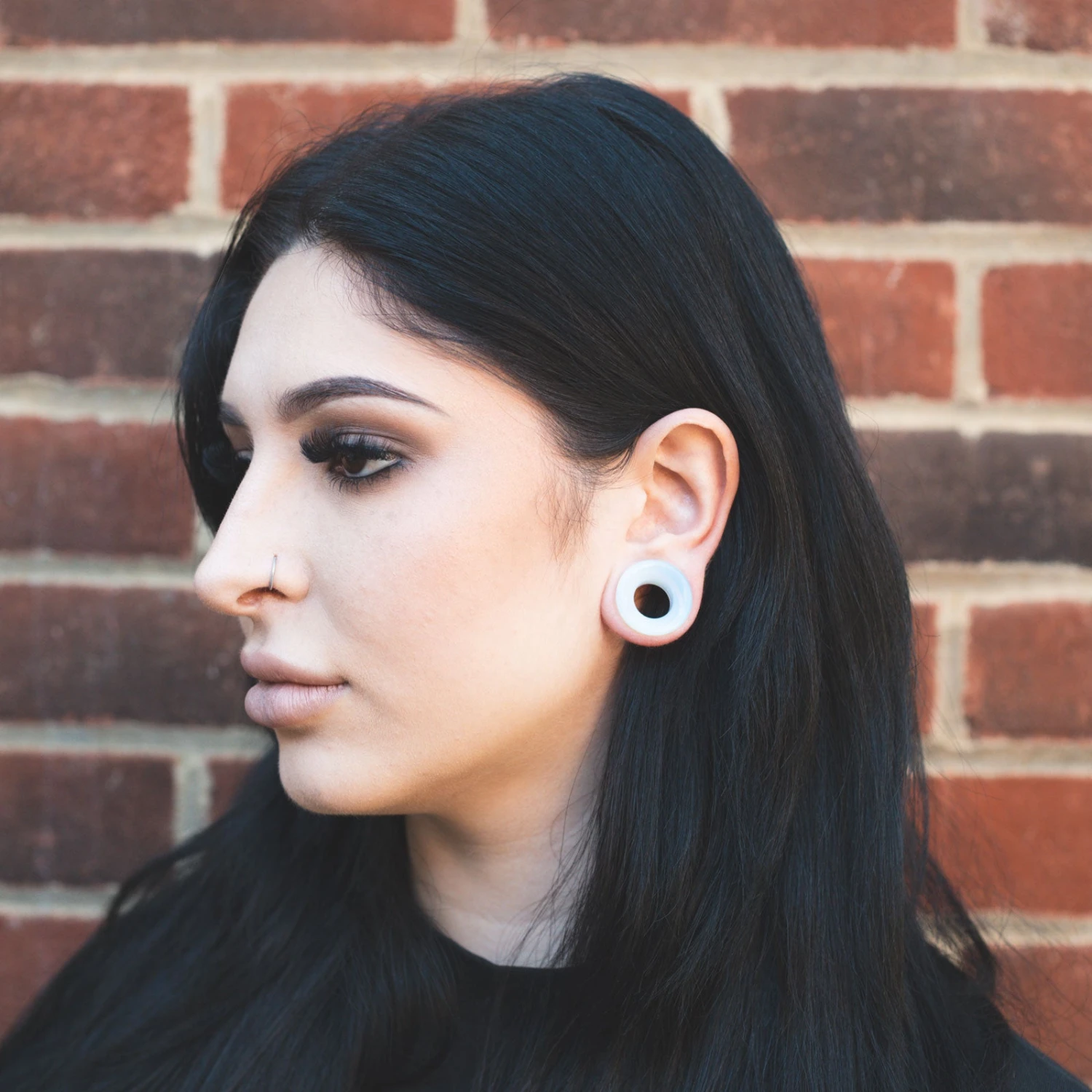 Opalite Double Flare Concave Tunnel 6 Opalite Double Flare Concave Tunnel - Image 4