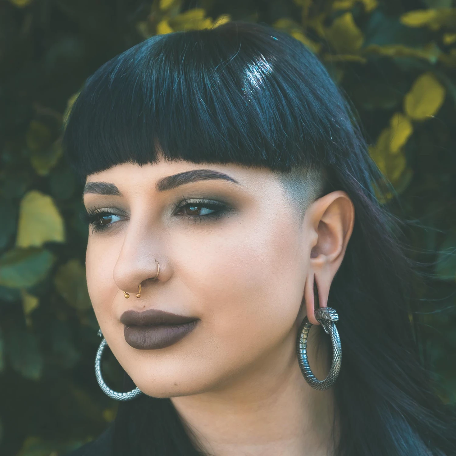 Ouroboros Snake Surgical Steel Magnetic Ear Weight 4 Ouroboros Snake Surgical Steel Magnetic Ear Weight - Image 2