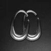 Oval Surgical Steel Ear Weight -Stretch It Body Jewellery oval surgical steel ear weight
