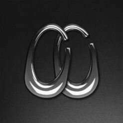 Oval Surgical Steel Ear Weight