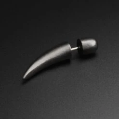 Painted Narra Wood Fake Gauge Curved Taper