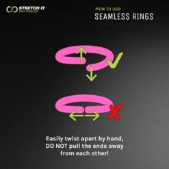 Lotus Flower Brass Seamless Septum Ring 10 Lotus Flower Brass Seamless Septum Ring -Stretch It Body Jewellery pull seamless rings apart info graphic d5eec6c3 987c 438d a235 01646b50f0ee