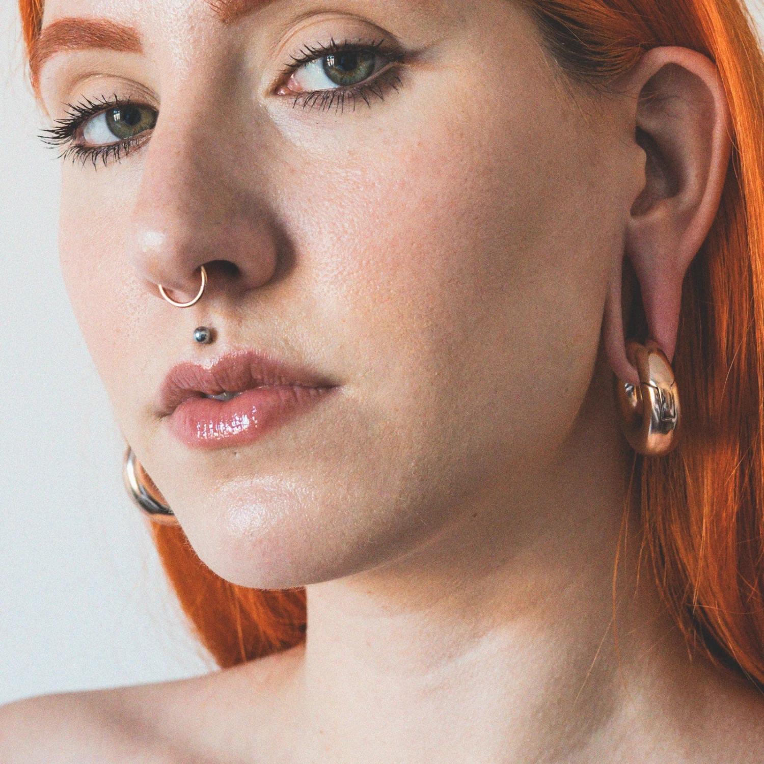 Rose Gold PVD Titanium Hinged Segment Ring 4 Rose Gold PVD Titanium Hinged Segment Ring - Image 2