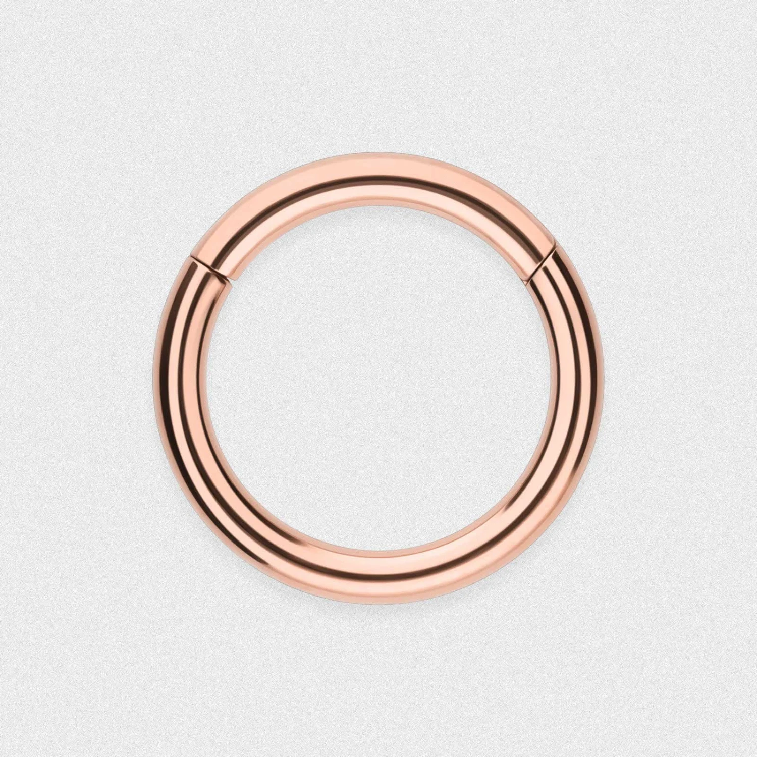 Rose Gold PVD Titanium Hinged Segment Ring 3 Rose Gold PVD Titanium Hinged Segment Ring