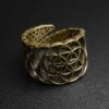 Seed Of Life Brass Ring