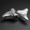 Shark Tooth Surgical Steel Ear Weight 1 Shark Tooth Surgical Steel Ear Weight -Stretch It Body Jewellery shark tooth surgical steel ear weight