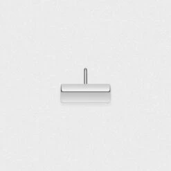 Silver Bar 925 Silver Threadless Top